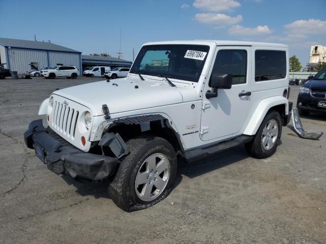 1C4AJWBG5CL169982 - 2012 JEEP WRANGLER SAHARA WHITE photo 1