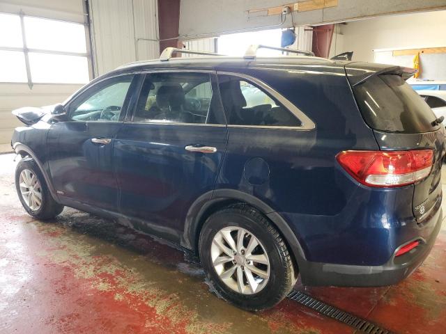 5XYPGDA34HG260871 - 2017 KIA SORENTO LX BLUE photo 2