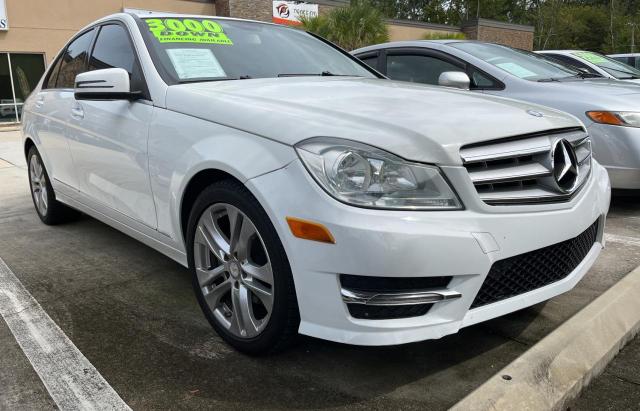 WDDGF4HB8DA780801 - 2013 MERCEDES-BENZ C 250 WHITE photo 1