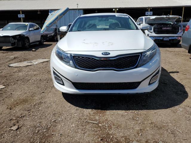 KNAGM4A73E5476921 - 2014 KIA OPTIMA LX WHITE photo 5