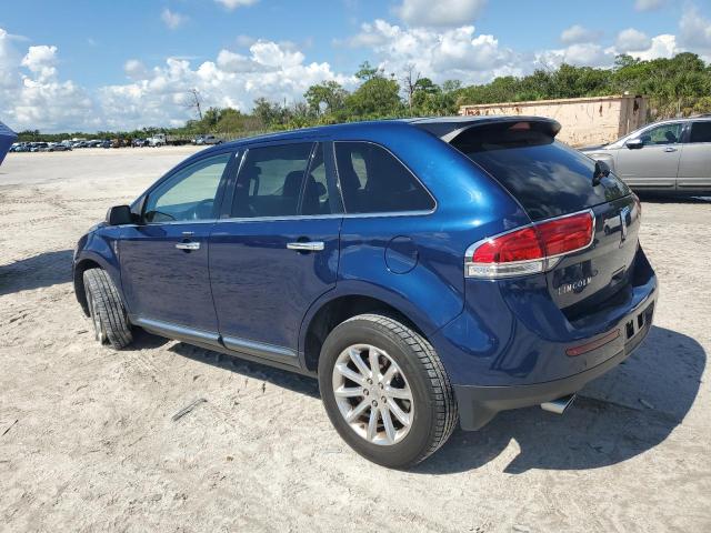 2LMDJ6JK3CBL06663 - 2012 LINCOLN MKX BLUE photo 2