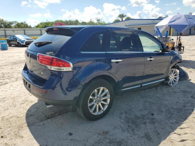 2LMDJ6JK3CBL06663 - 2012 LINCOLN MKX BLUE photo 3