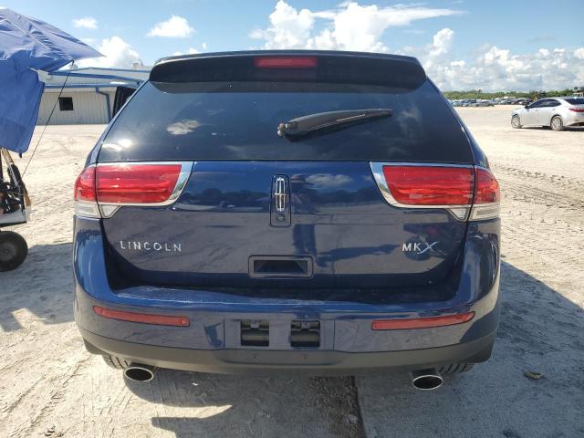 2LMDJ6JK3CBL06663 - 2012 LINCOLN MKX BLUE photo 6