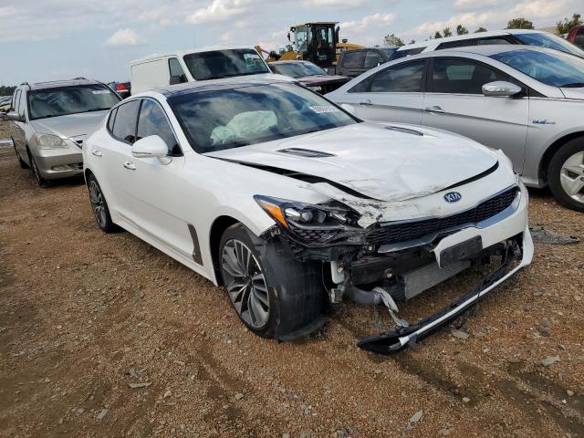 KNAE15LA1K6050746 - 2019 KIA STINGER WHITE photo 4