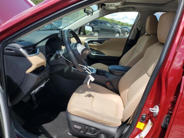 JTMP1RFV0KD502375 - 2019 TOYOTA RAV4 XLE Rouge photo 7