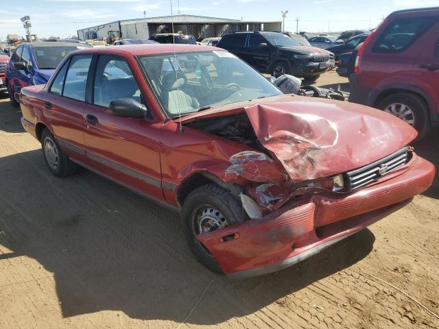 1N4EB31P1NC727835 - 1992 NISSAN SENTRA RED photo 4