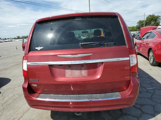 2C4RC1BGXER215316 - 2014 CHRYSLER TOWN & COU TOURING მუქწითელი ფოტო 6