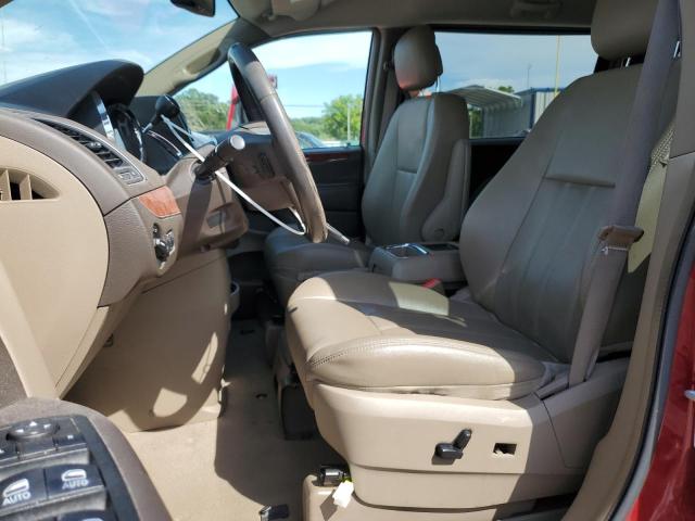 2C4RC1BGXER215316 - 2014 CHRYSLER TOWN & COU TOURING მუქწითელი ფოტო 7