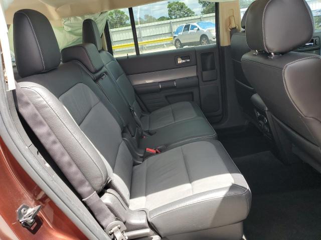 2FMGK5C8XFBA08987 - 2015 FORD FLEX SEL BROWN photo 11