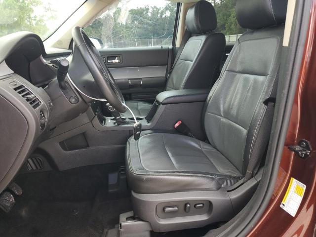 2FMGK5C8XFBA08987 - 2015 FORD FLEX SEL BROWN photo 7