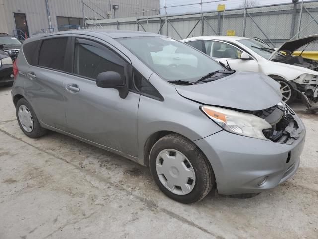 3N1CE2CPXEL376169 - 2014 NISSAN VERSA NOTE S GRAY photo 4