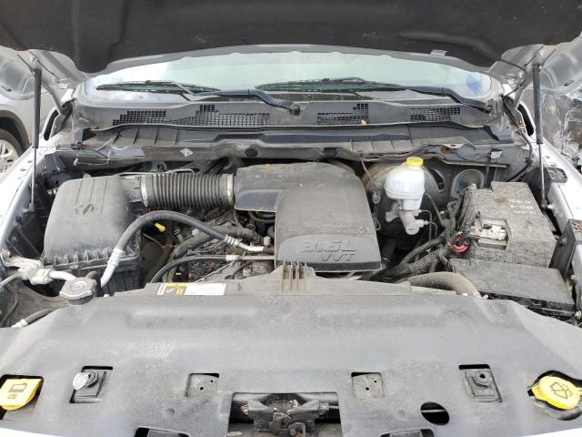 1C6RR7GG0GS149250 - 2016 RAM 1500 SLT SILVER photo 11