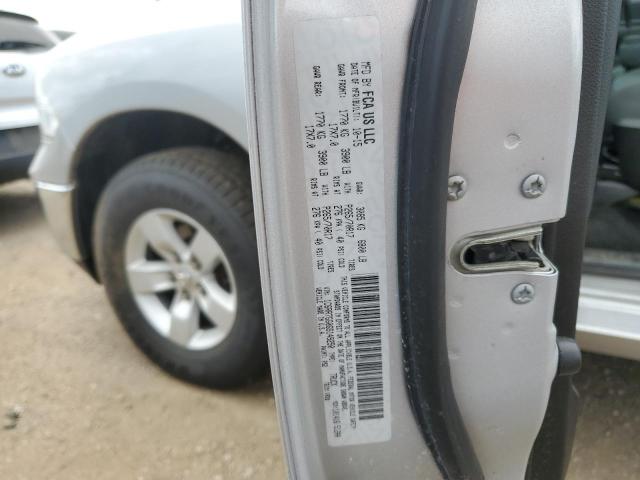 1C6RR7GG0GS149250 - 2016 RAM 1500 SLT SILVER photo 12