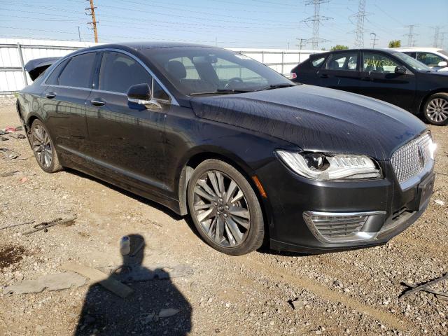 3LN6L5KU5HR641439 - 2017 LINCOLN MKZ HYBRID PREMIERE BLACK photo 4