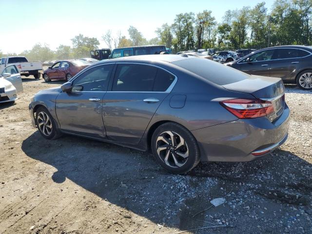 1HGCR2F9XHA020154 - 2017 HONDA ACCORD EXL GRAY photo 2