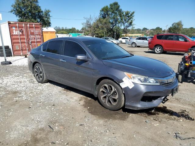 1HGCR2F9XHA020154 - 2017 HONDA ACCORD EXL GRAY photo 4