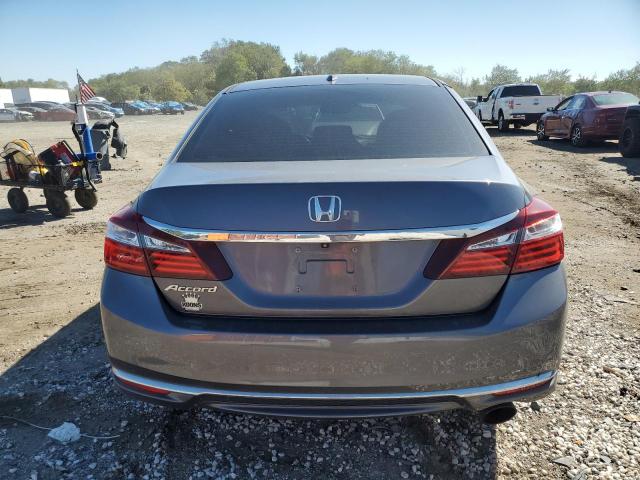 1HGCR2F9XHA020154 - 2017 HONDA ACCORD EXL GRAY photo 6