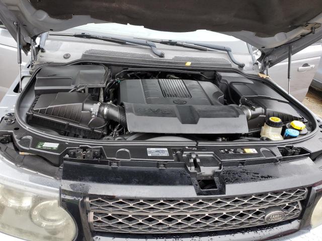 SALSF2D46CA759212 - 2012 LAND ROVER RANGE ROVE HSE SILVER photo 11