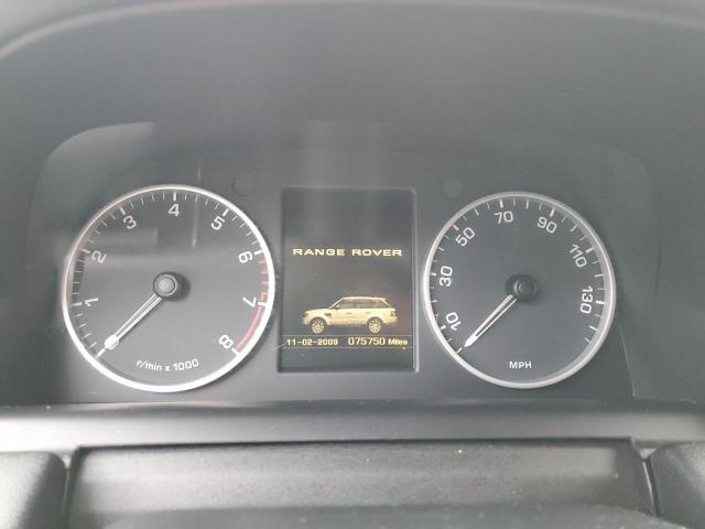 SALSF2D46CA759212 - 2012 LAND ROVER RANGE ROVE HSE SILVER photo 9