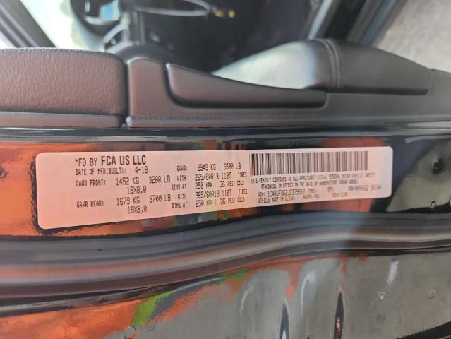 1C4RJFBG2JC379312 - 2018 JEEP GRAND CHER LIMITED 黑色 照片 12