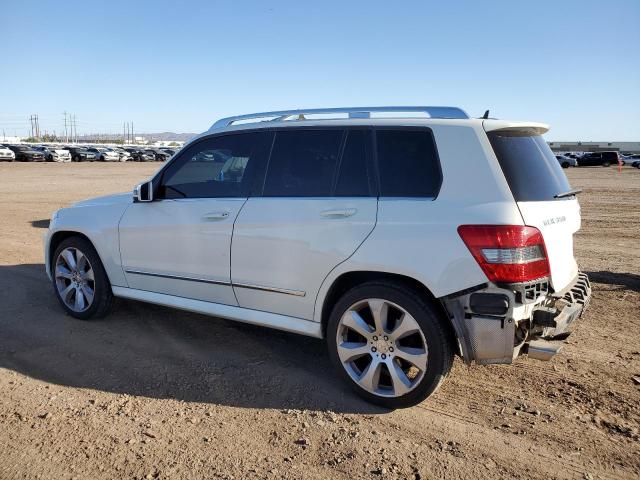 WDCGG8HB8BF593650 - 2011 MERCEDES-BENZ GLK 350 4MATIC WHITE photo 2