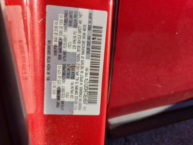 JM3KFBCL5H0201274 - 2017 MAZDA CX-5 TOURING 红色 照片 13