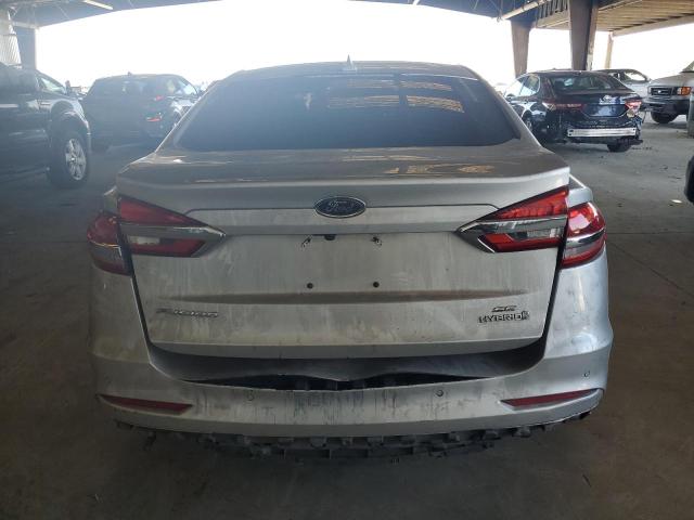 3FA6P0LU8KR272213 - 2019 FORD FUSION SE ვერცხლისფერი ფოტო 6