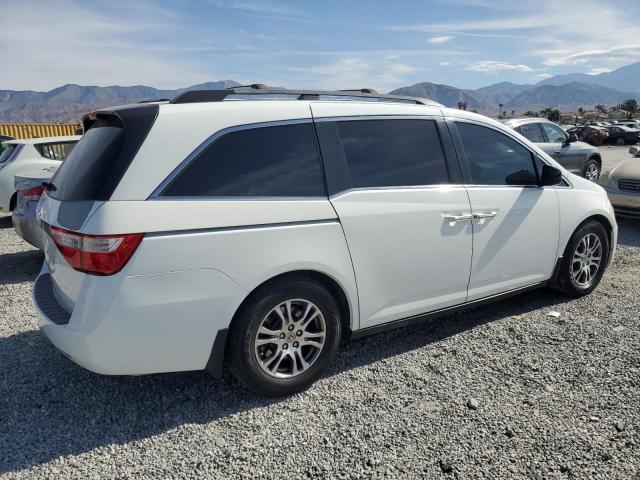 5FNRL5H60DB051963 - 2013 HONDA ODYSSEY EXL თეთრი ფოტო 3
