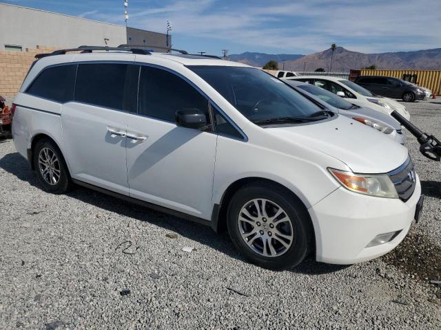 5FNRL5H60DB051963 - 2013 HONDA ODYSSEY EXL თეთრი ფოტო 4