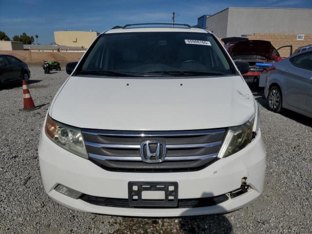 5FNRL5H60DB051963 - 2013 HONDA ODYSSEY EXL თეთრი ფოტო 5