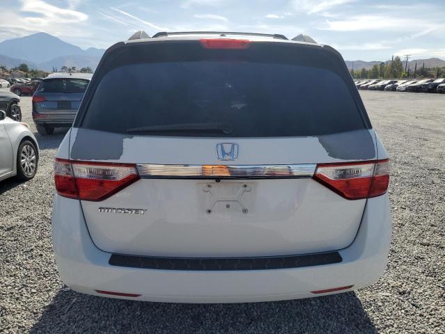 5FNRL5H60DB051963 - 2013 HONDA ODYSSEY EXL თეთრი ფოტო 6