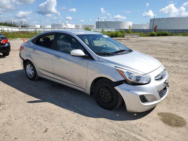 KMHCT4AE4HU265638 - 2017 HYUNDAI ACCENT SE SILVER photo 4