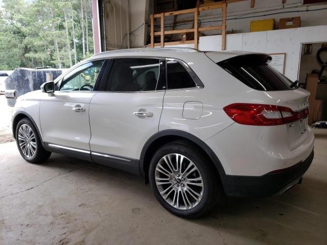 2LMPJ8LR9JBL45645 - 2018 LINCOLN MKX RESERVE Weiß Foto 2
