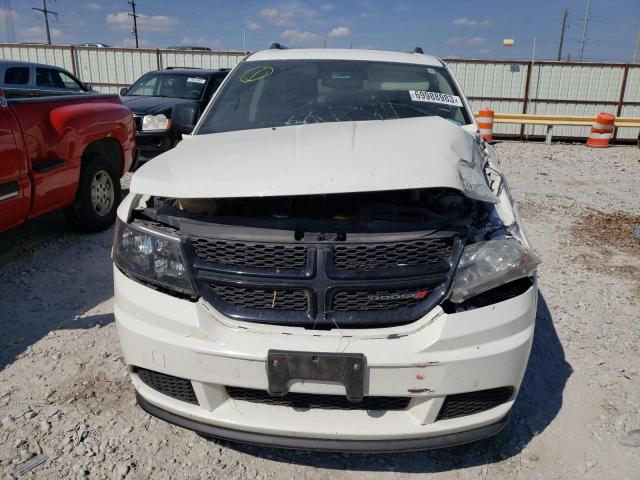 3C4PDCAB5HT582745 - 2017 DODGE JOURNEY SE WHITE photo 5