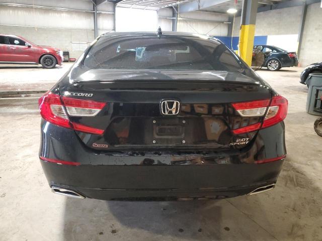 1HGCV2F39NA023775 - 2022 HONDA ACCORD SPORT Қара фото 6