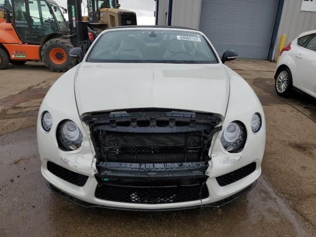 SCBGH3ZA9FC043444 - 2015 BENTLEY CONTINENTA GT V8 S WHITE photo 5