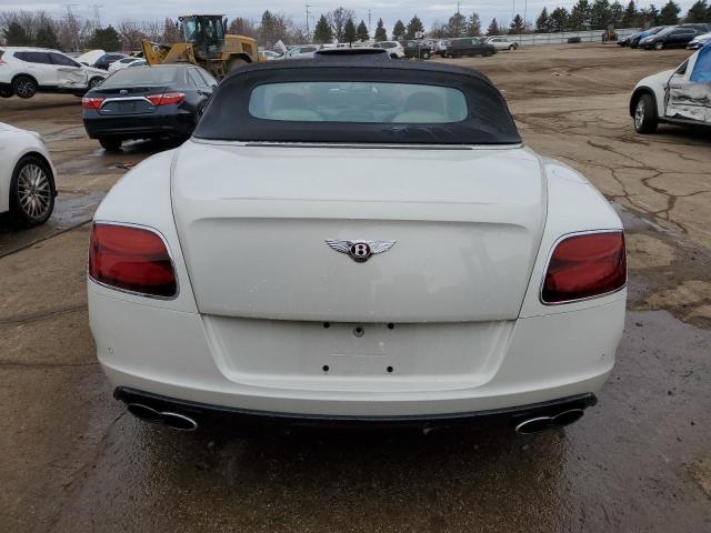 SCBGH3ZA9FC043444 - 2015 BENTLEY CONTINENTA GT V8 S WHITE photo 6