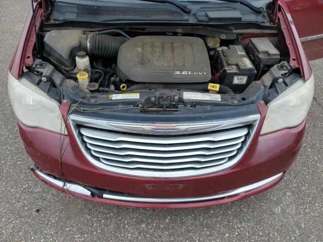 2C4RC1BG8CR169952 - 2012 CHRYSLER TOWN & COU TOURING Tünd qırmızı foto 12