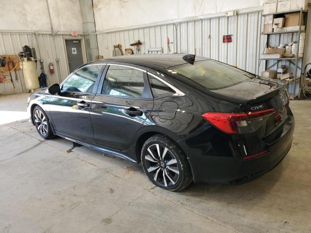 JHMFE1F74NX009707 - 2022 HONDA CIVIC EX Սև լուսանկար 2
