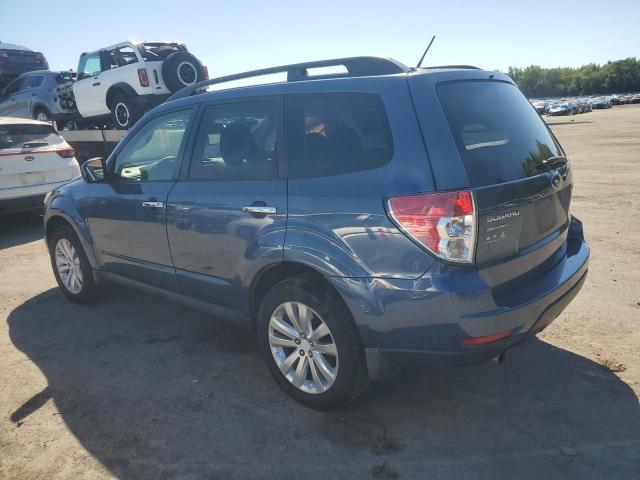 JF2SHAFC3BH773091 - 2011 SUBARU FORESTER LIMITED BLUE photo 2