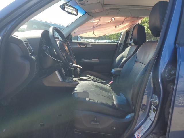 JF2SHAFC3BH773091 - 2011 SUBARU FORESTER LIMITED BLUE photo 7