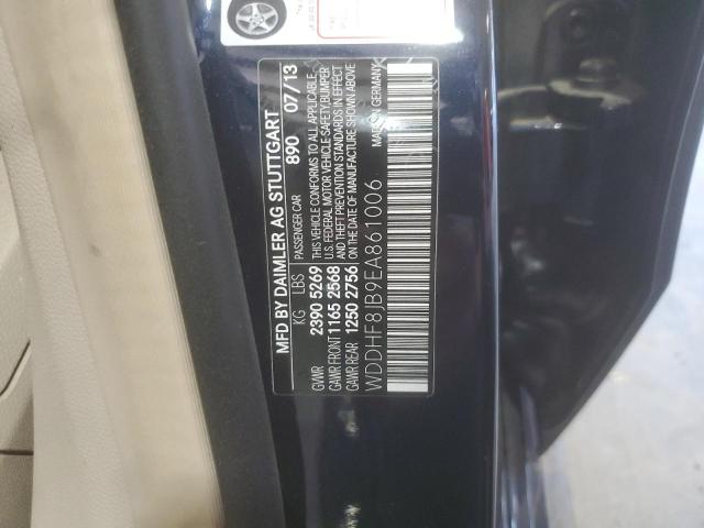 WDDHF8JB9EA861006 - 2014 MERCEDES-BENZ E 350 4MATIC BLUE photo 13