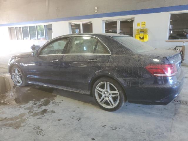 WDDHF8JB9EA861006 - 2014 MERCEDES-BENZ E 350 4MATIC BLUE photo 2
