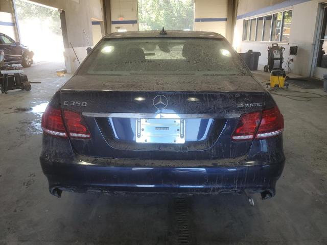 WDDHF8JB9EA861006 - 2014 MERCEDES-BENZ E 350 4MATIC BLUE photo 6