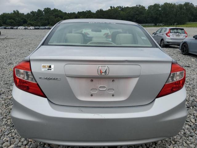 19XFB2F59CE045727 - 2012 HONDA CIVIC LX Silber Foto 6