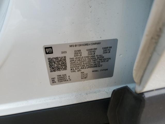 KL47LAE21RB098327 - 2024 BUICK ENVISTA PREFERRED 白色 照片 12