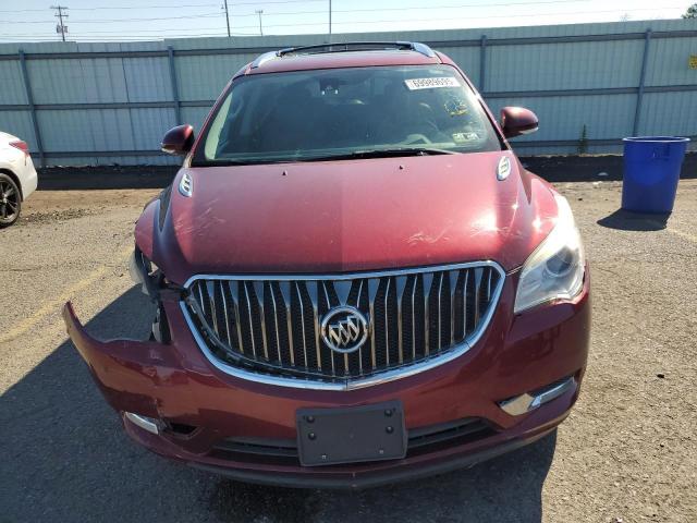 5GAKVCKD5FJ307437 - 2015 BUICK ENCLAVE RED photo 5