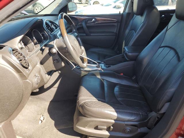 5GAKVCKD5FJ307437 - 2015 BUICK ENCLAVE RED photo 7
