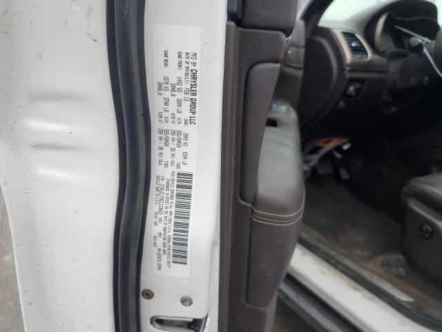 1C4RJEJT0EC123023 - 2014 JEEP GRAND CHER SUMMIT თეთრი ფოტო 13