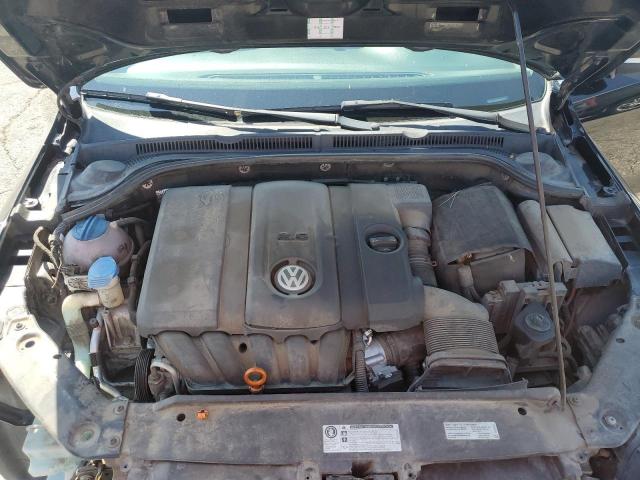 3VWDP7AJ0DM362813 - 2013 VOLKSWAGEN JETTA SE BLACK photo 11